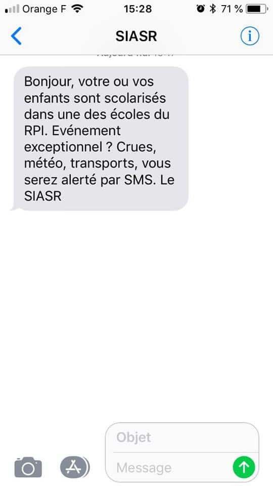 Nouveau système de com pour le siasr