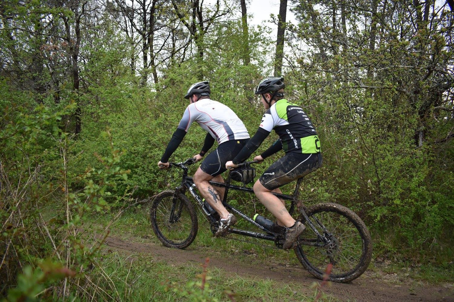 Rando VTT à Lagupie 2018 en tandem