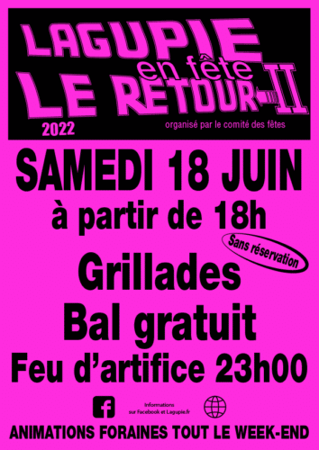 Affiche Lagupie 2022