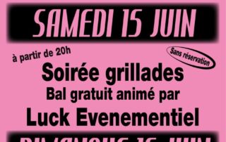 affiche fete Lagupie